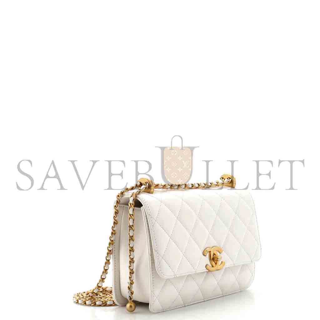 CHANEL MASTER PERFECT FIT FLAP BAG QUILTED CALFSKIN SMALL (22*14.5*8cm)